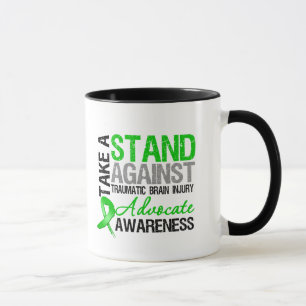 Take a Stand Against Traumatic Brain Injury (TBI) Mug