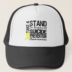 Take A Stand To Support Suicide Prevention Trucker Hat