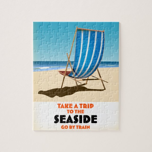 Take a trip to the seaside jigsaw puzzle (Vertical)