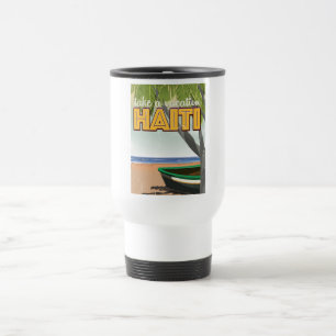 Take a vacation to Haiti travel poster Mug