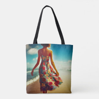 Take A Walk On The Beach Tote Bag