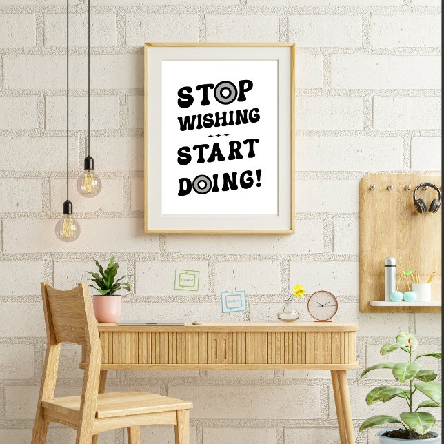 Take Action Motivation Poster (Creator Uploaded)