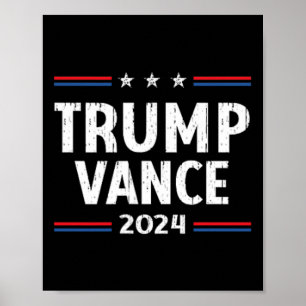 Take America Back Trump Vance 2024 Vice President  Poster