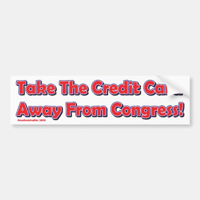 Take-Away Bumper Sticker (Front)