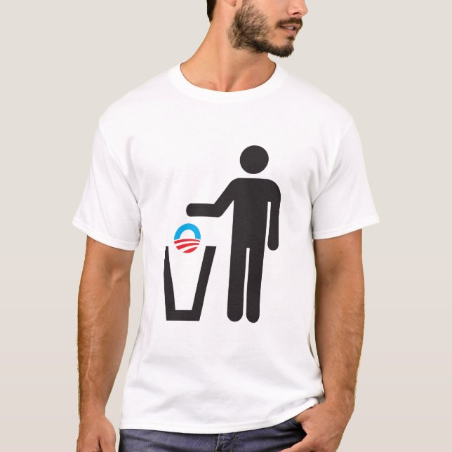 Take back America! Dump Obama T-Shirt (Front)