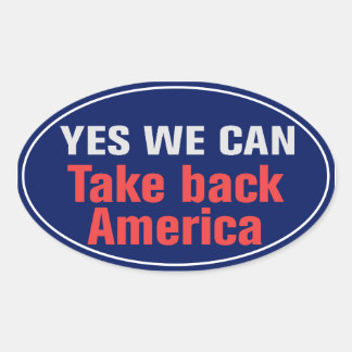 Take Back America Sticker