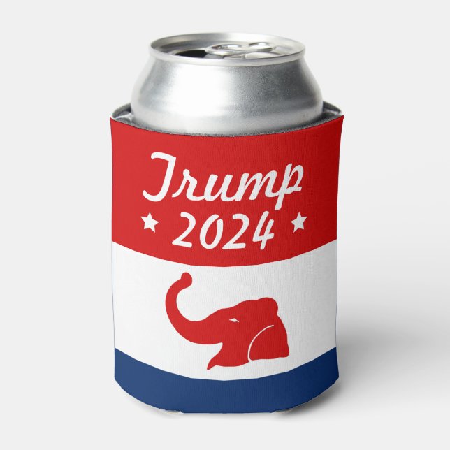 Take Back America Trump 2024 Can Cooler (Can Front)