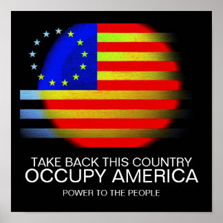 TAKE BACK THIS COUNTRY OCCUPY AMERICA POSTER