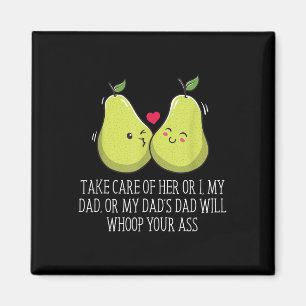 Take Care Of Her Wedding Funny Brother Bridal _1 Magnet