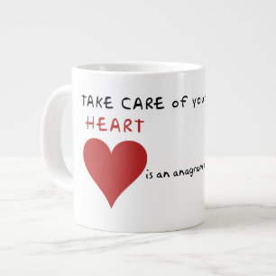 Take care of mother earth large coffee mug
