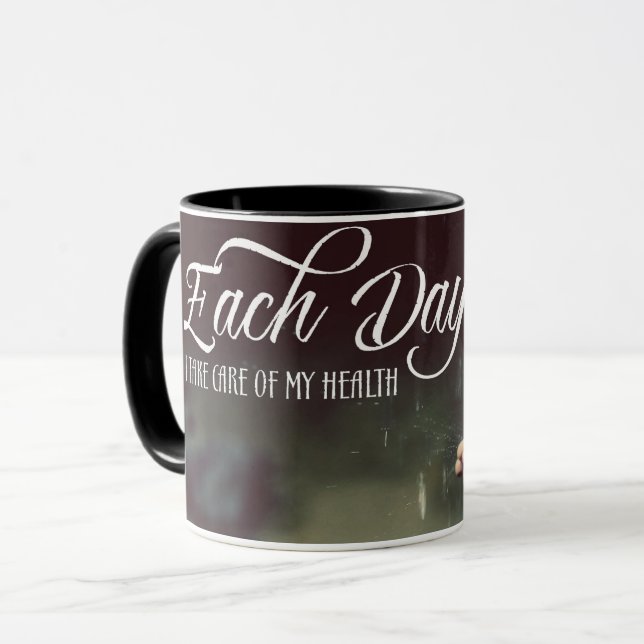 Take Care Of My Health Mug (Front Left)