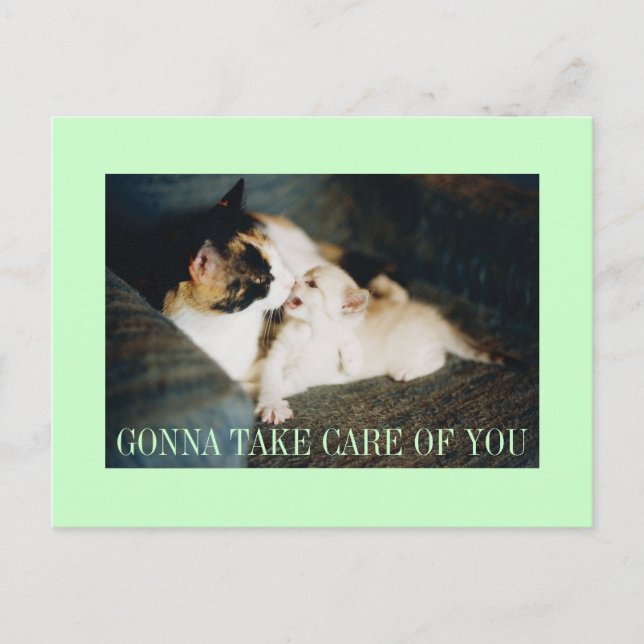 take care of you postcard (Front)
