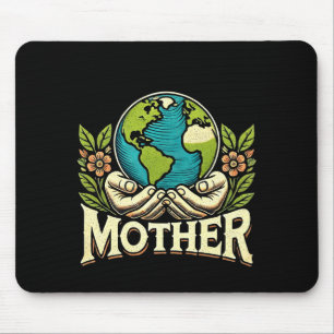 Take Care Of Your Mother Earth Day T Shirt Mouse Mat