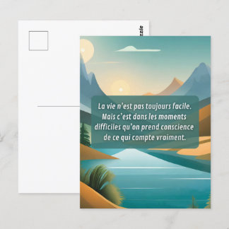 Take care of yourself postcard