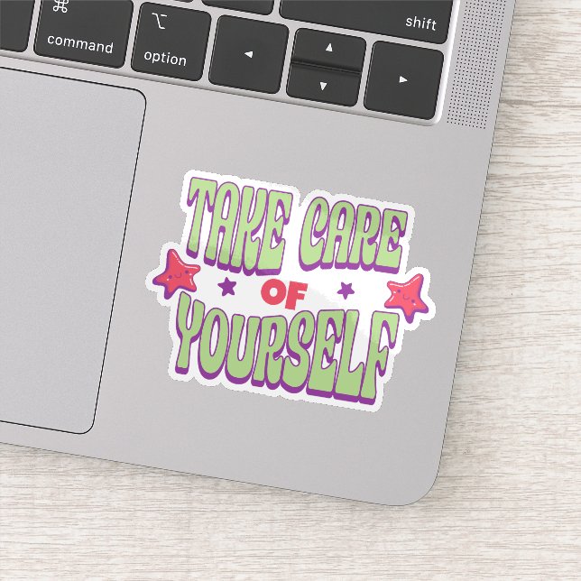 Take Care Of Yourself Typography  (Detail)