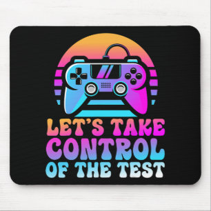 Take Control Of The Test - Game Lovers Testing Day Mouse Mat
