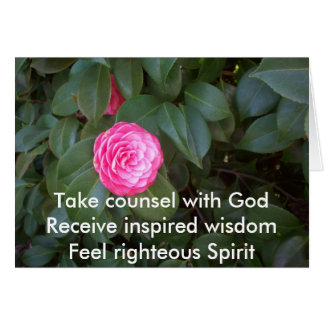 Take Counsel With God