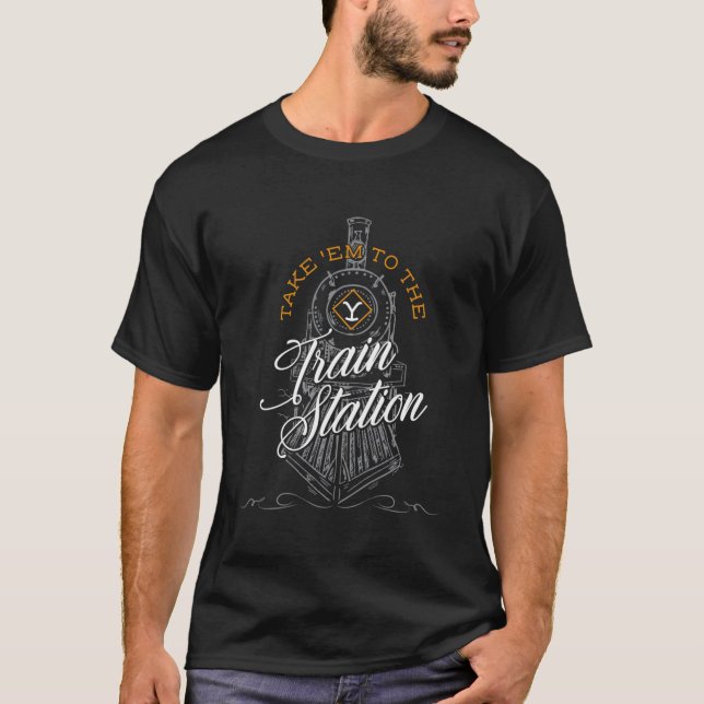 Take 'Em To The Train Station T-Shirt (Front)