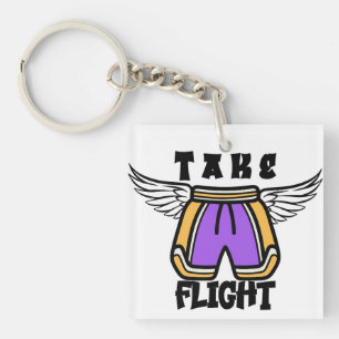 Take Flight Angel Wings Key Ring