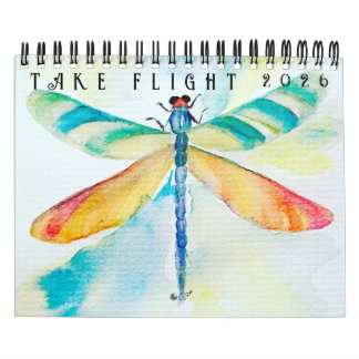 Take Flight Two Page Calendar (12-month)