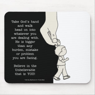 Take God’s Hand Mouse Mat