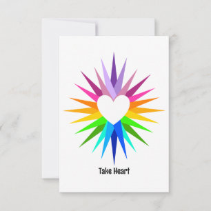 "Take Heart" Card