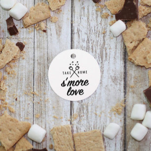 Take Home S'more Love Wedding Favour Tags