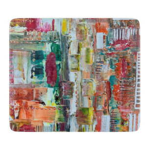 Take it Back 6 x 7 Deco Glass Cutting Board