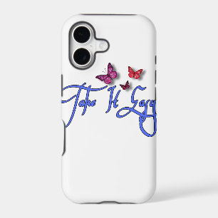  Take It Easy – Minimalist Quote Phone Case