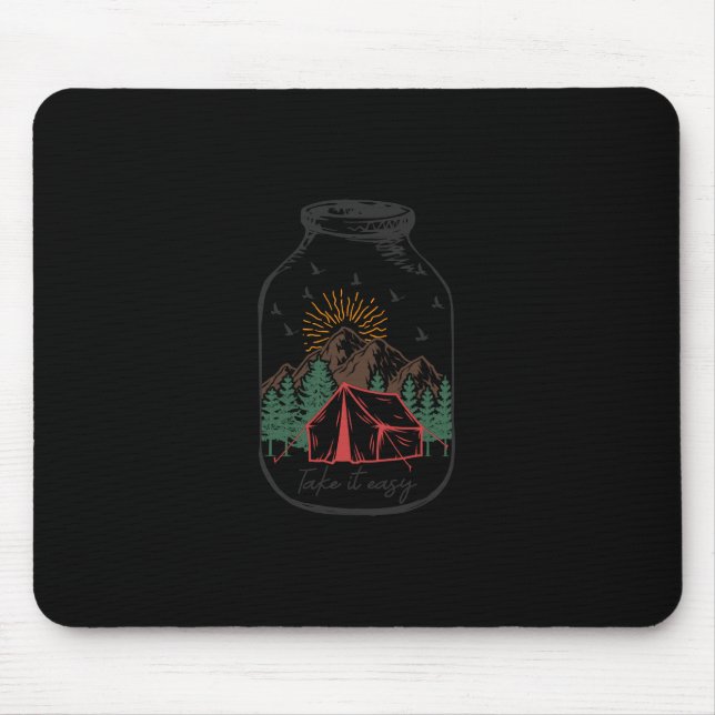 Take It Easy Mouse Mat (Front)