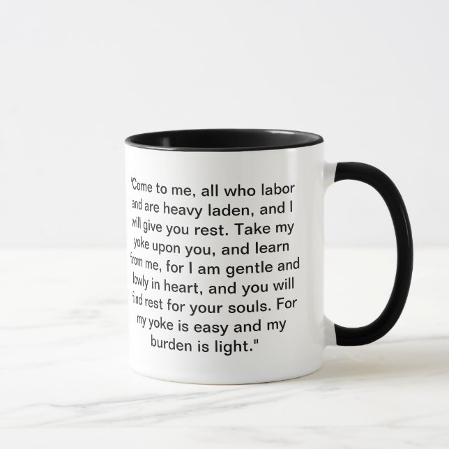 Take It Easy Mug (Right)