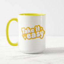 Take It Easy Mug – Positive Energy Design