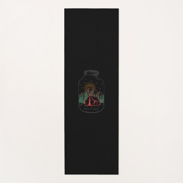 Take It Easy Yoga Mat (Front)