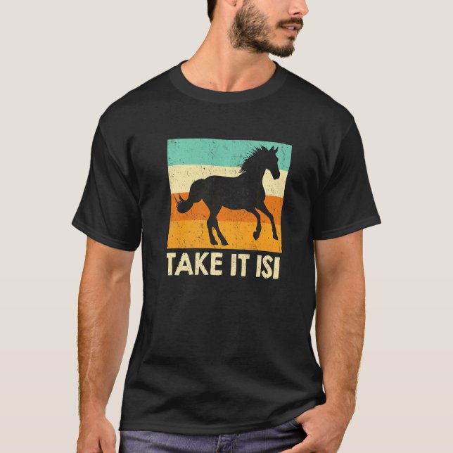 Take It Isi Icelandic Horse T-Shirt (Front)