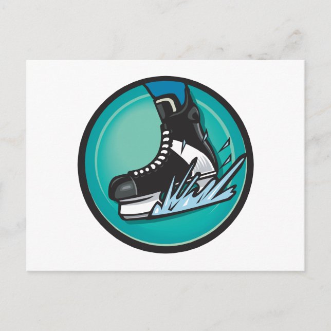 Take It To The Ice Postcard (Front)