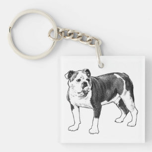 Take Joy, Artful Pup Charm Key Ring