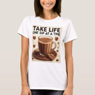 TAKE LIFE ONE SIP AT A TIME T-Shirt