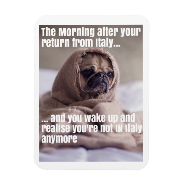 Take Me Back to Italy Magnet (Vertical)