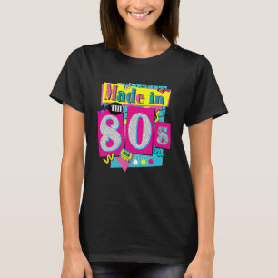 Take Me Back To The 80s Retro 1980s Cassette Made T-Shirt
