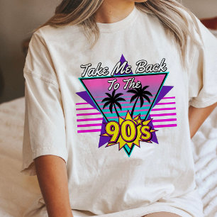 Take Me Back To The 90S Retro Design Tri-Blend Shirt