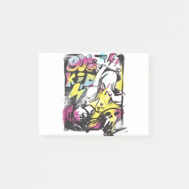 Take Me Back To The Nineties - 90s Kid Post-it Notes (Front)