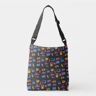 Take Me Back To The Nineties Pattern Crossbody Bag