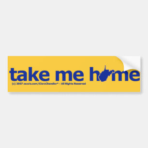 Take Me Home Bumpersticker Bumper Sticker