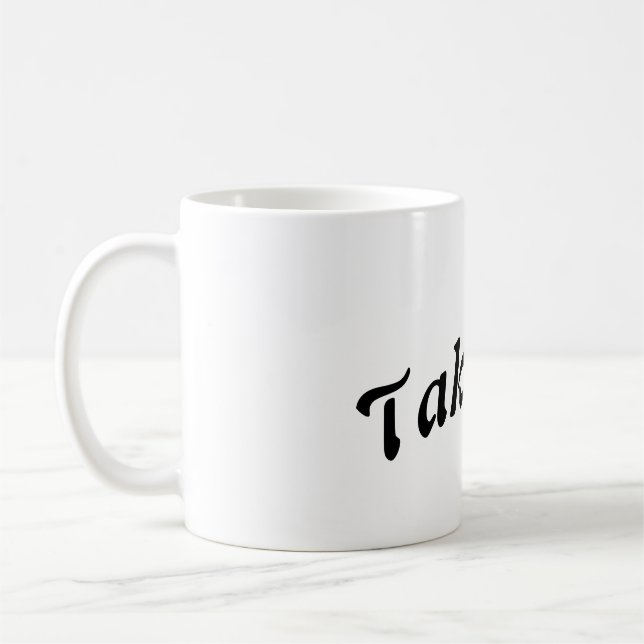 Take Me Hot Mug (Left)