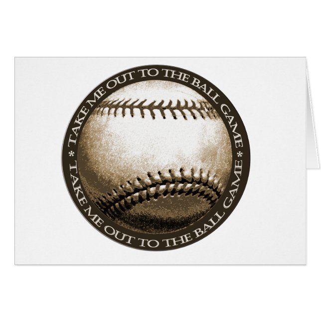 Take Me Out to the Ball Game (Front Horizontal)