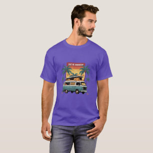 Take Me Somewhere – Vintage Retro Travel Camper T-Shirt