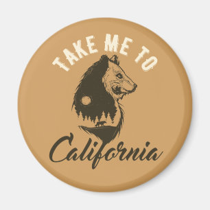 Take me to California Magnet