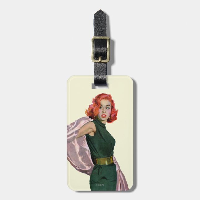 Take Me to Hollywood Luggage Tag (Front Vertical)
