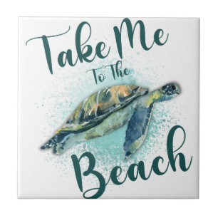 Take me to the Beach, Sea Turtle Tile