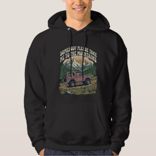 Take Me to the Mountains Dog Adventure Hoodie